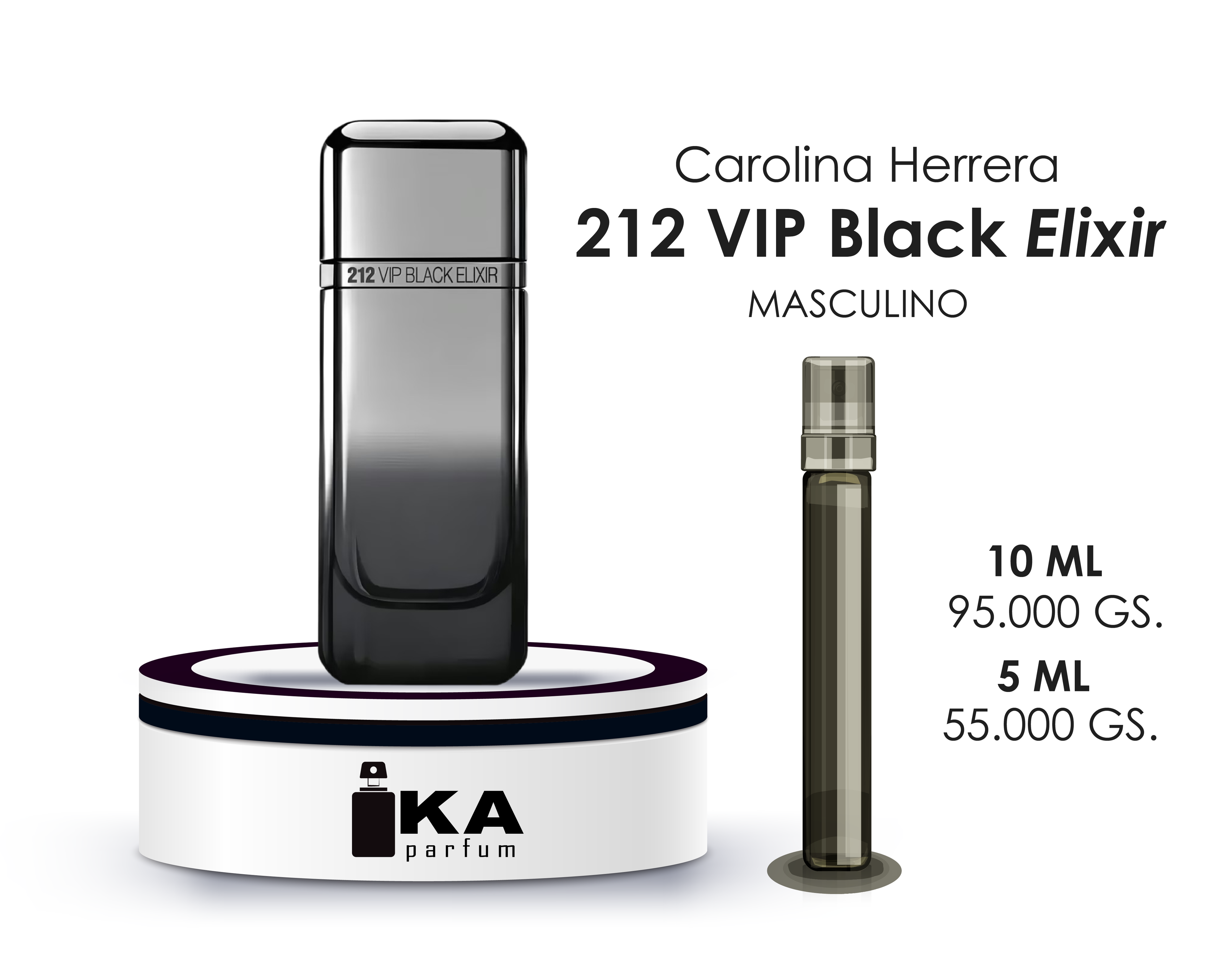 212 VIP Black ELIXIR / Carolina Herrera
