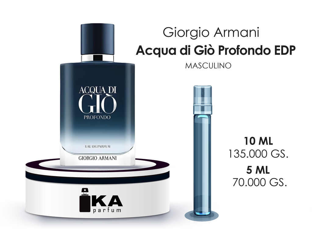 Acqua di Giò Profondo EDP (2024) / ARMANI