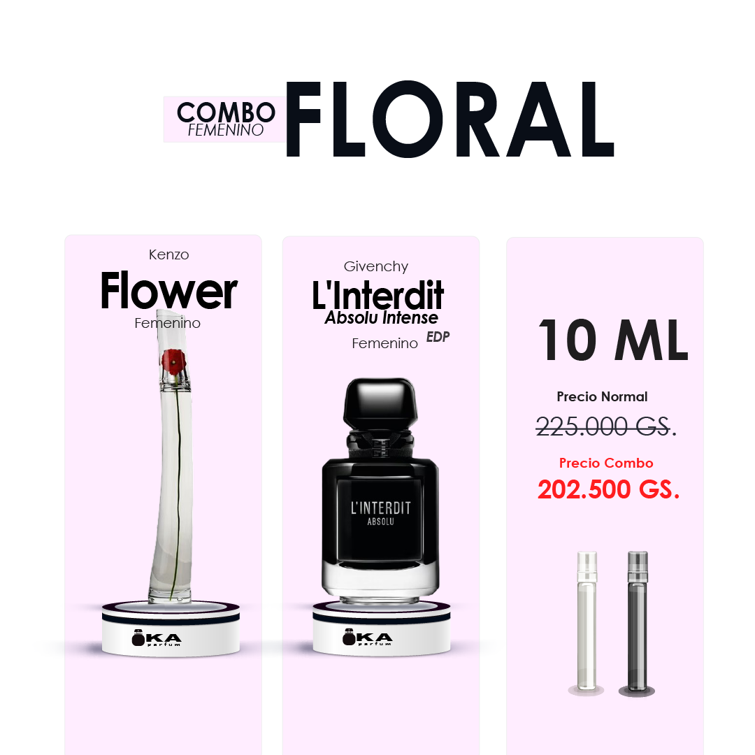 FLORAL / Combo Fem