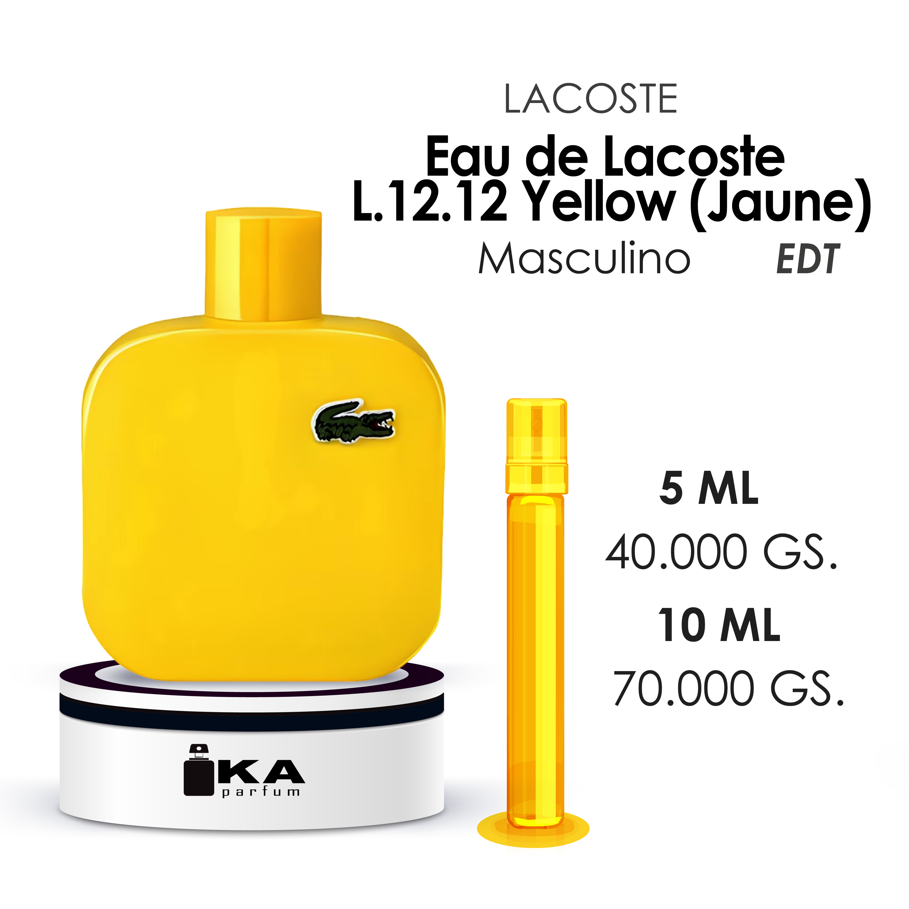Eau de Lacoste L.12.12 Yellow (Jaune) /  Lacoste Fragrances