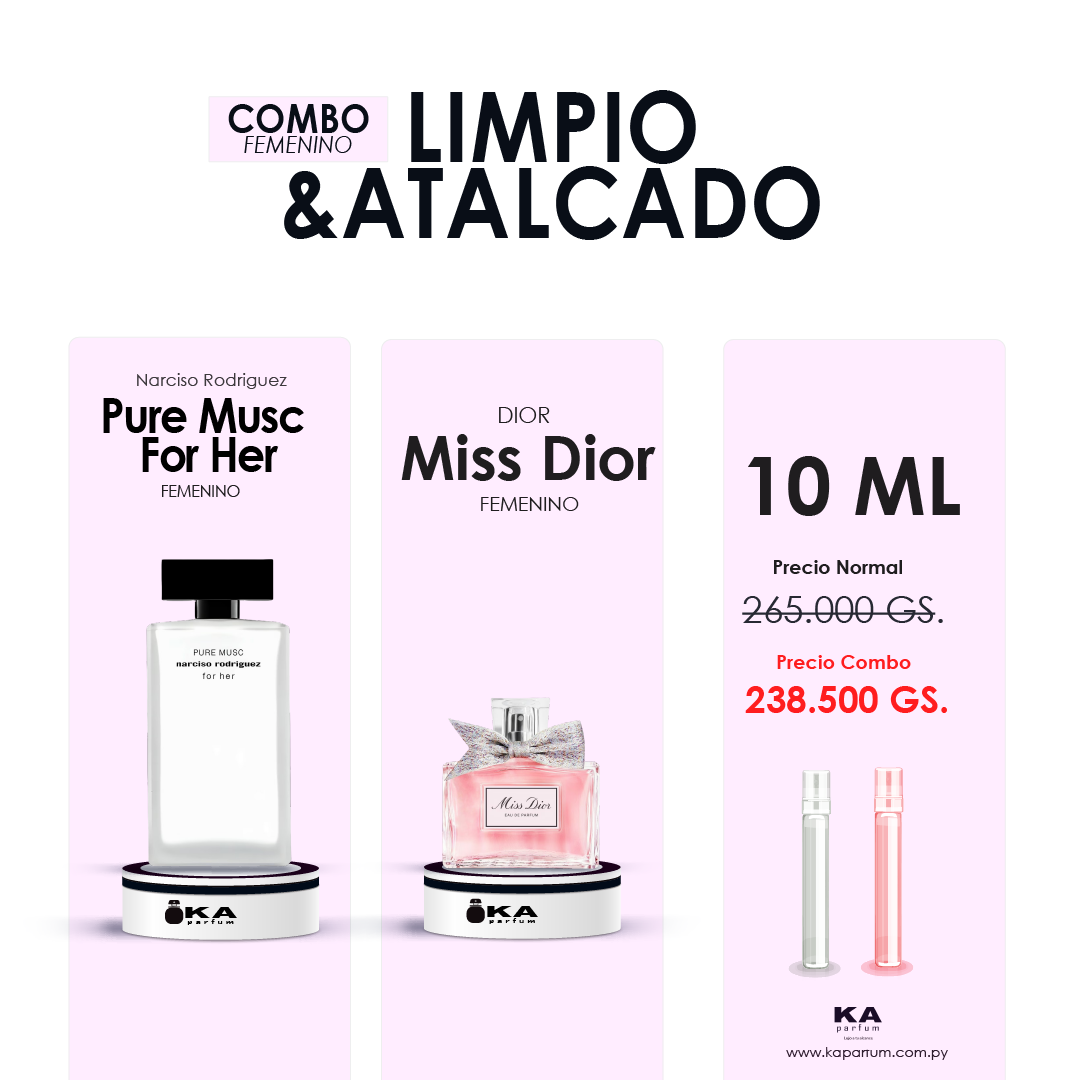 LIMPIO & ATALCADO  / Combo Fem
