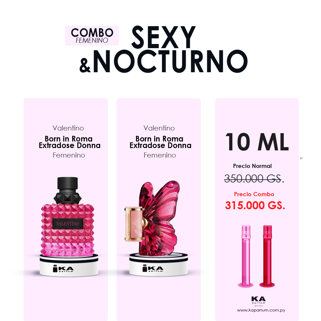 SEXY NOCTURNO  / Combo Fem